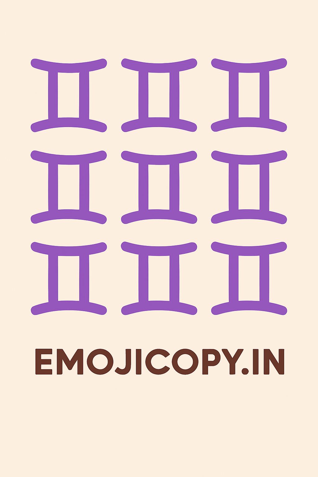 Gemini Emoji ♊👥♉♋♍🧭♒♓⛎💫🪐 – Copy and Paste Gemini Zodiac Symbol