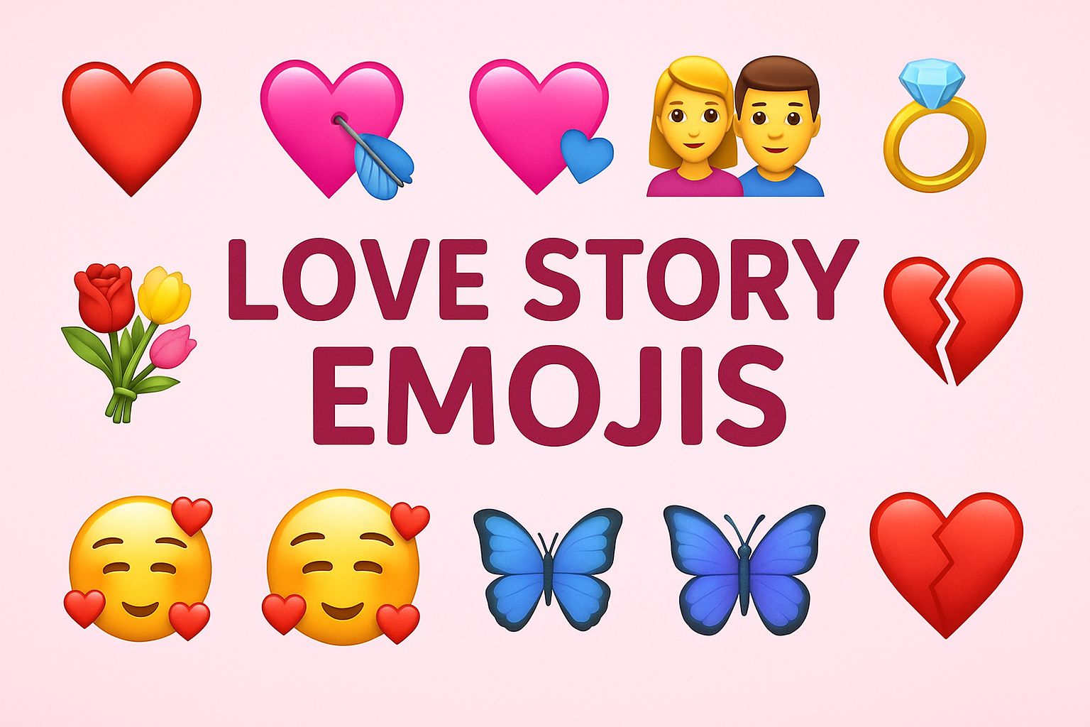 Lovemoji Android Love Story Emojis 💖 💘💞 💟 ️ 🫶💍 👰 🤵 🫶💌💐🌹